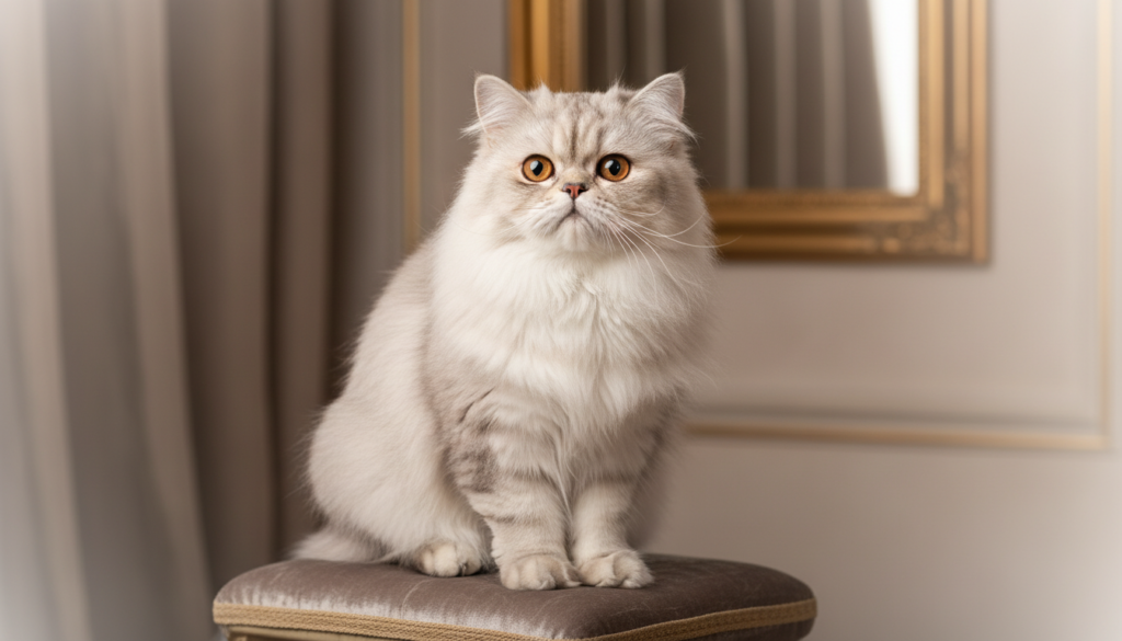 Beautiful Persian cat portrait showing the breed's elegant and regal appearance