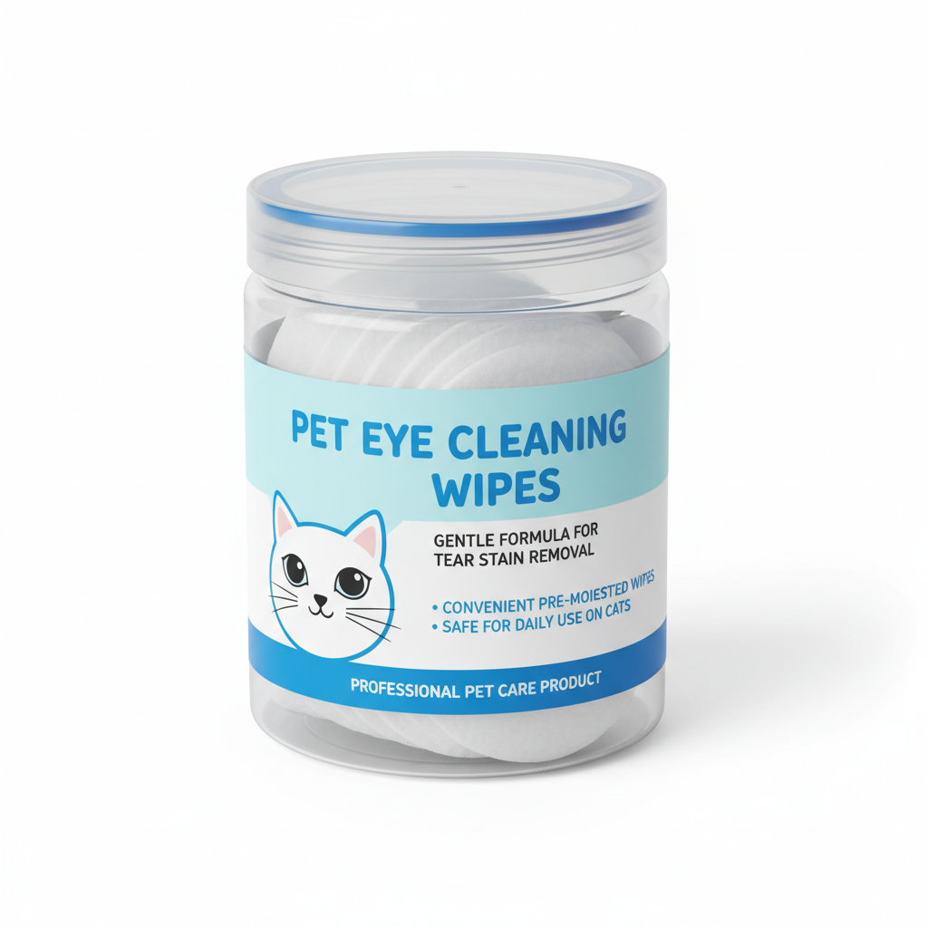 Eye cleaning wipes for Persian cats