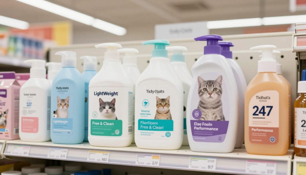 Tidy Cats product range from Purina