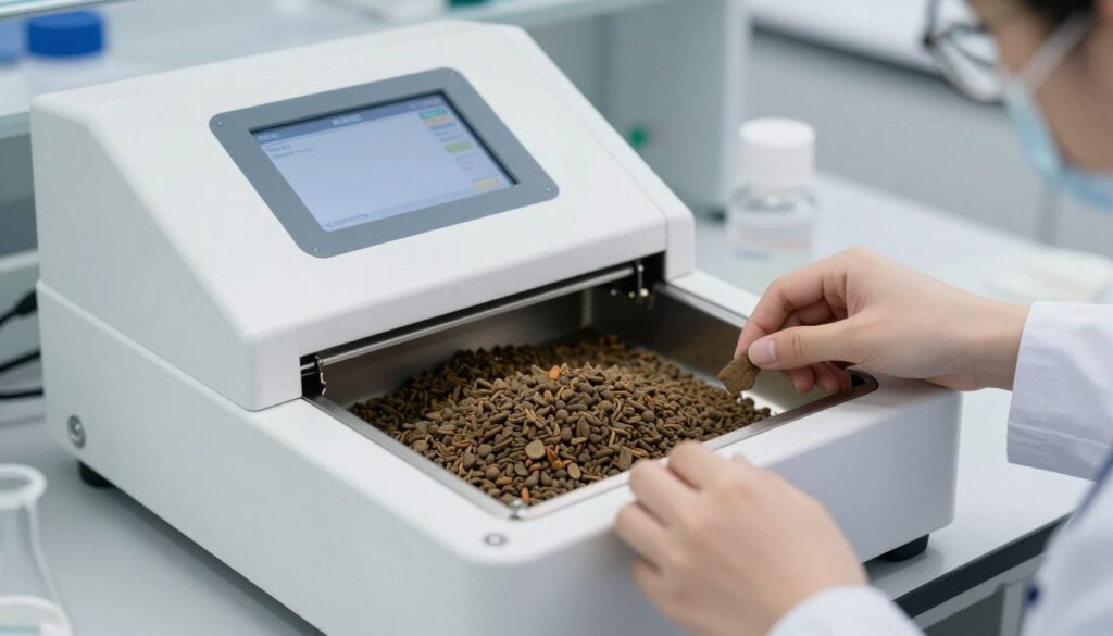 cat litter performance testing in laboratory
