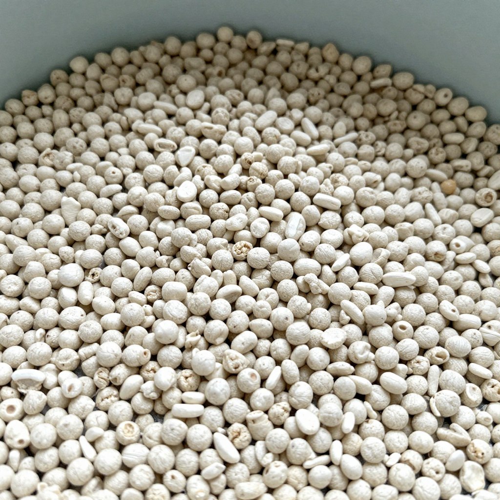 clumping cat litter forming solid clumps in litter box
