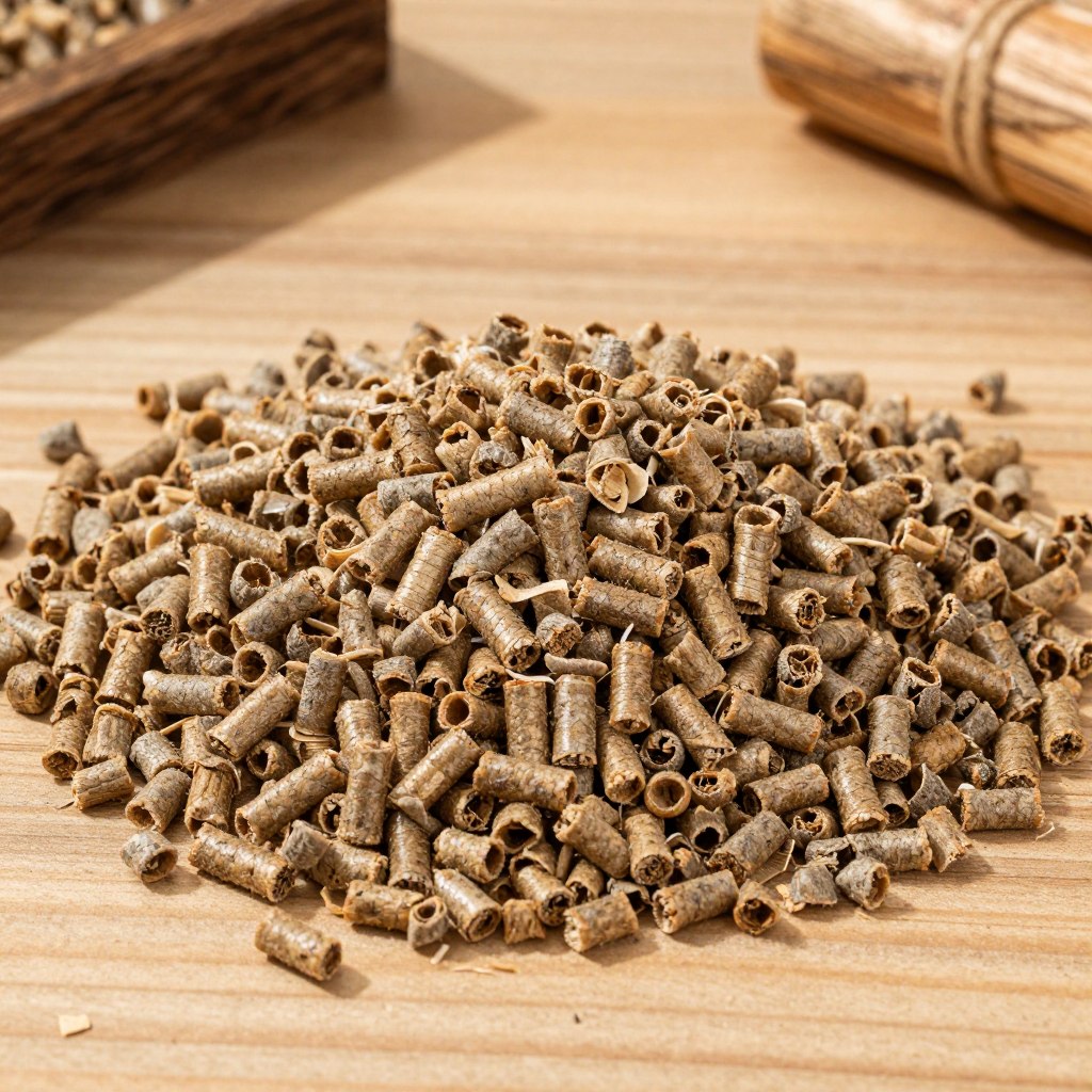 wood pellet cat litter made from sawdust